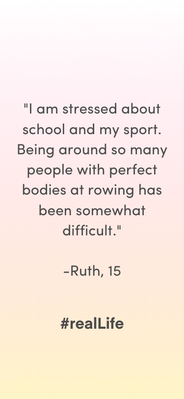  Stressed about school and sports